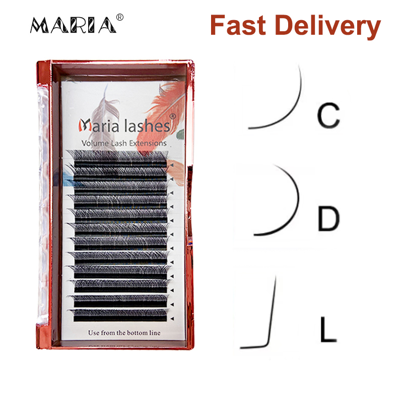 MARIA YY Shaped Eyelashes Clus - đánh giá và giá Eyelash Extension Y Shape