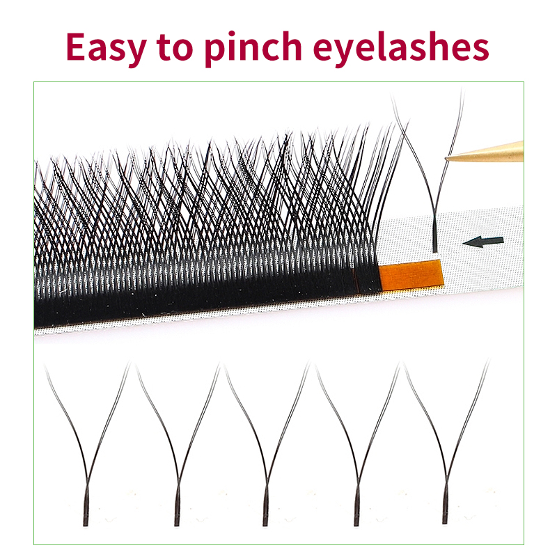 MARIA YY Shaped Eyelashes Clus - đánh giá và giá Eyelash Extension Y Shape