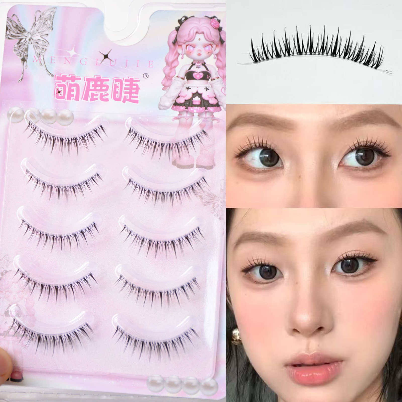 Korean Girl Group Eyelash Exte - đánh giá và giá Eyelash Extension Cat Eye