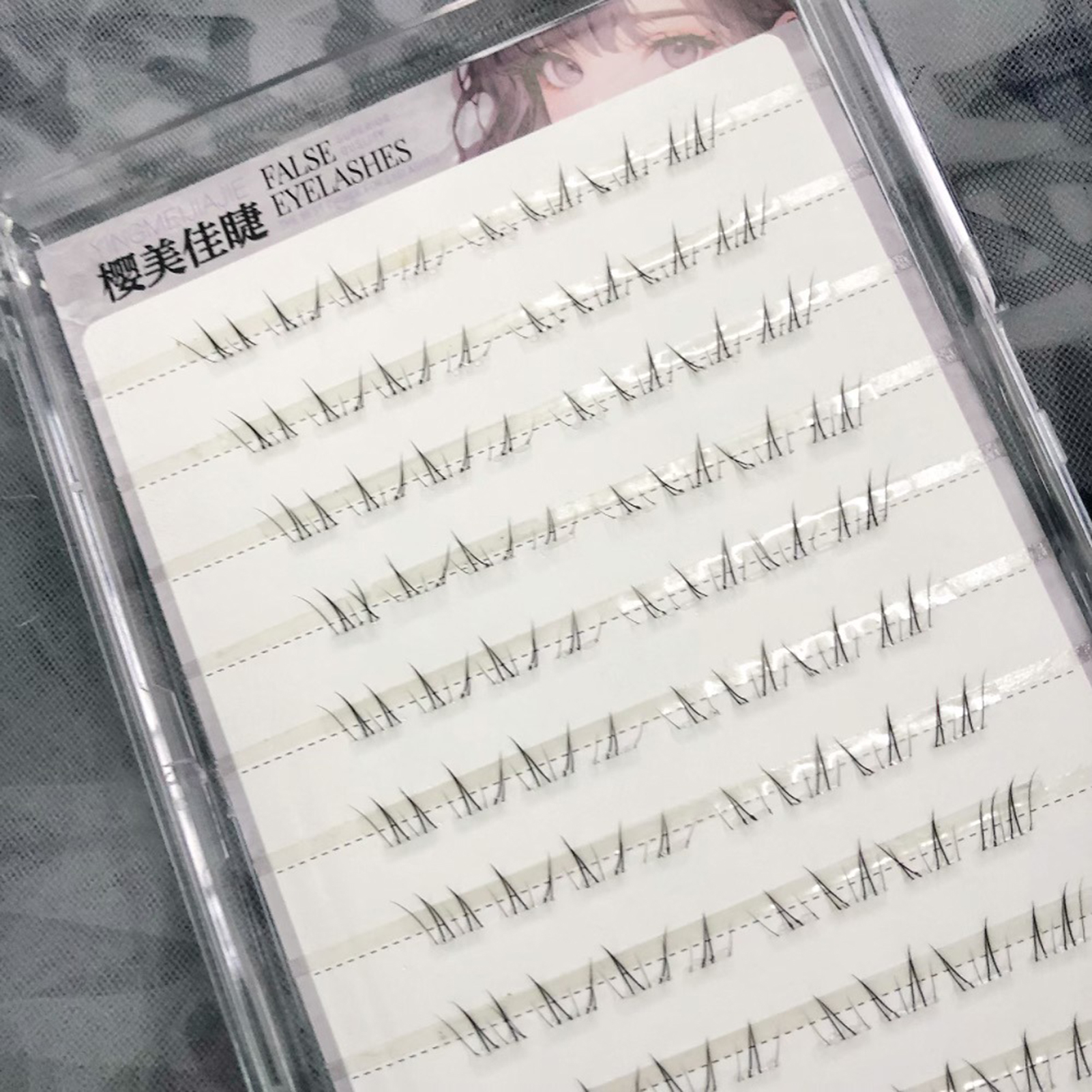 4-6mm No Glue False Eyelashes  - đánh giá và giá Eyelash Extension Korean Style