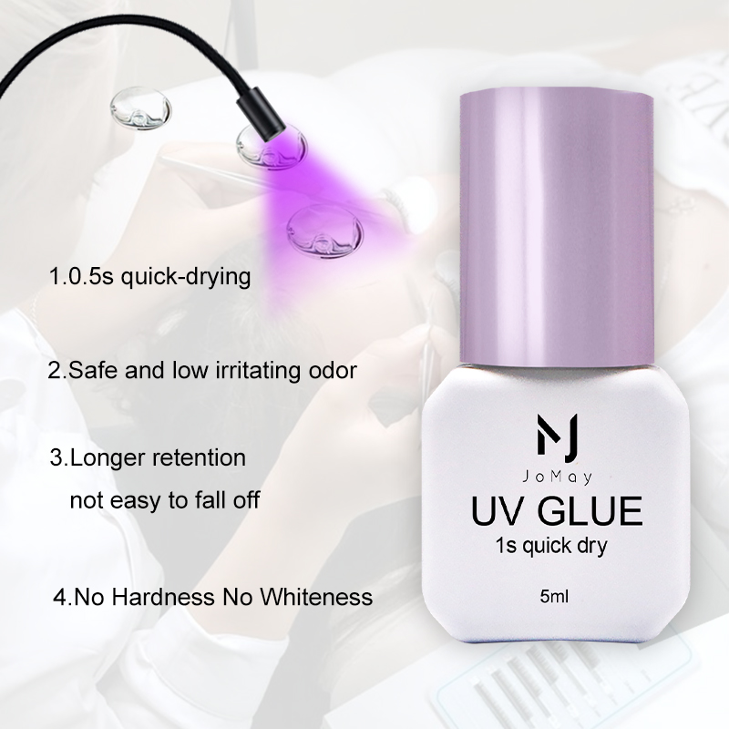 JOMAY UV Glue 0.5S Eyelash Glu - đánh giá và giá Sensitive Lash Glue