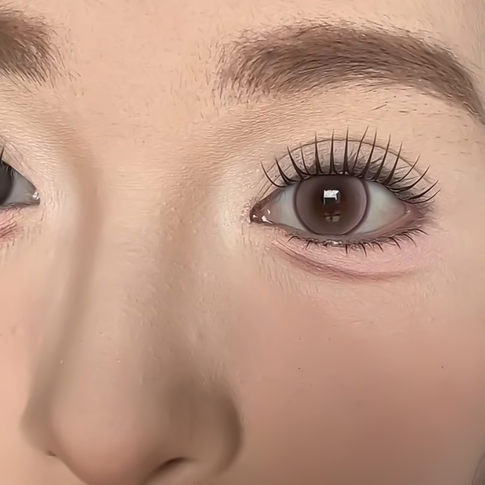 Self Adhensive False Eyelashes - đánh giá và giá Eyelash Extension Korean Style