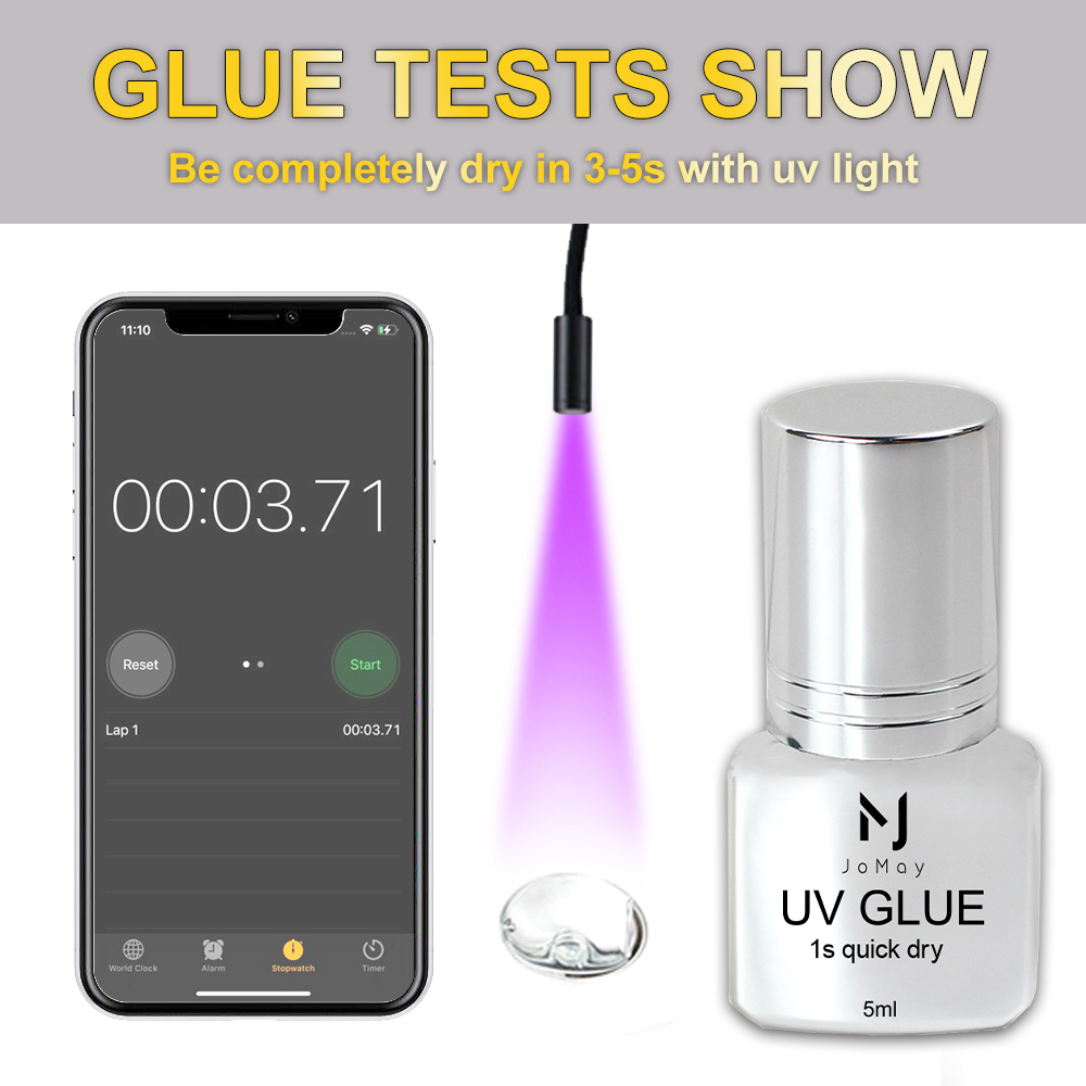 JOMAY Glue Eyelash Extension U - đánh giá và giá Sensitive Lash Glue