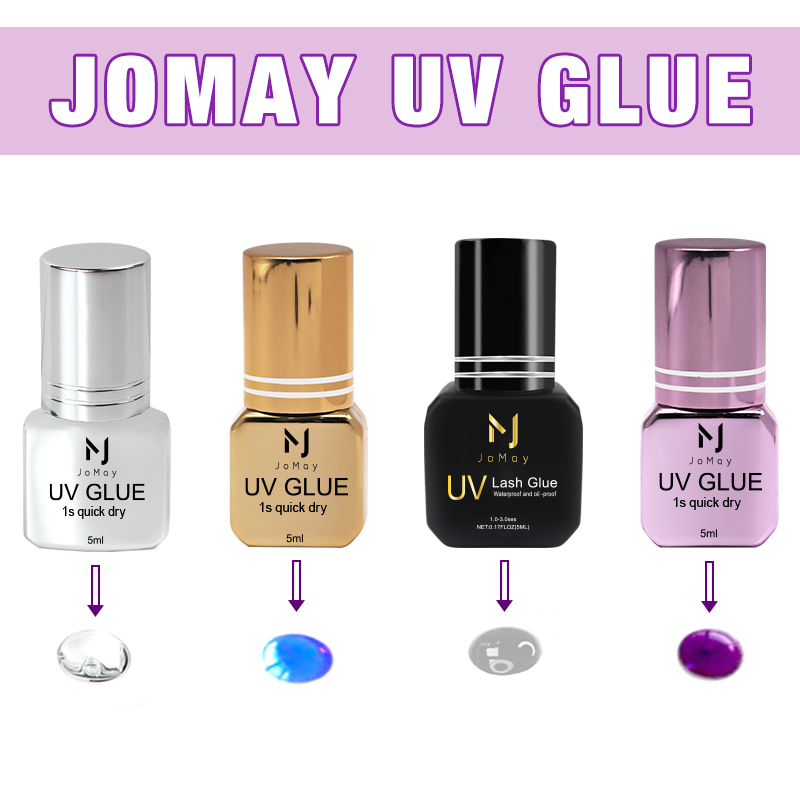JOMAY Glue For Eyelashes UV Gl - đánh giá và giá Sensitive Lash Glue