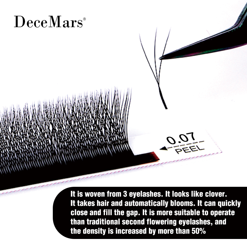 DeceMars 2 Trays/Set 3D W-Shap - đánh giá và giá Eyelash Extension Y Shape
