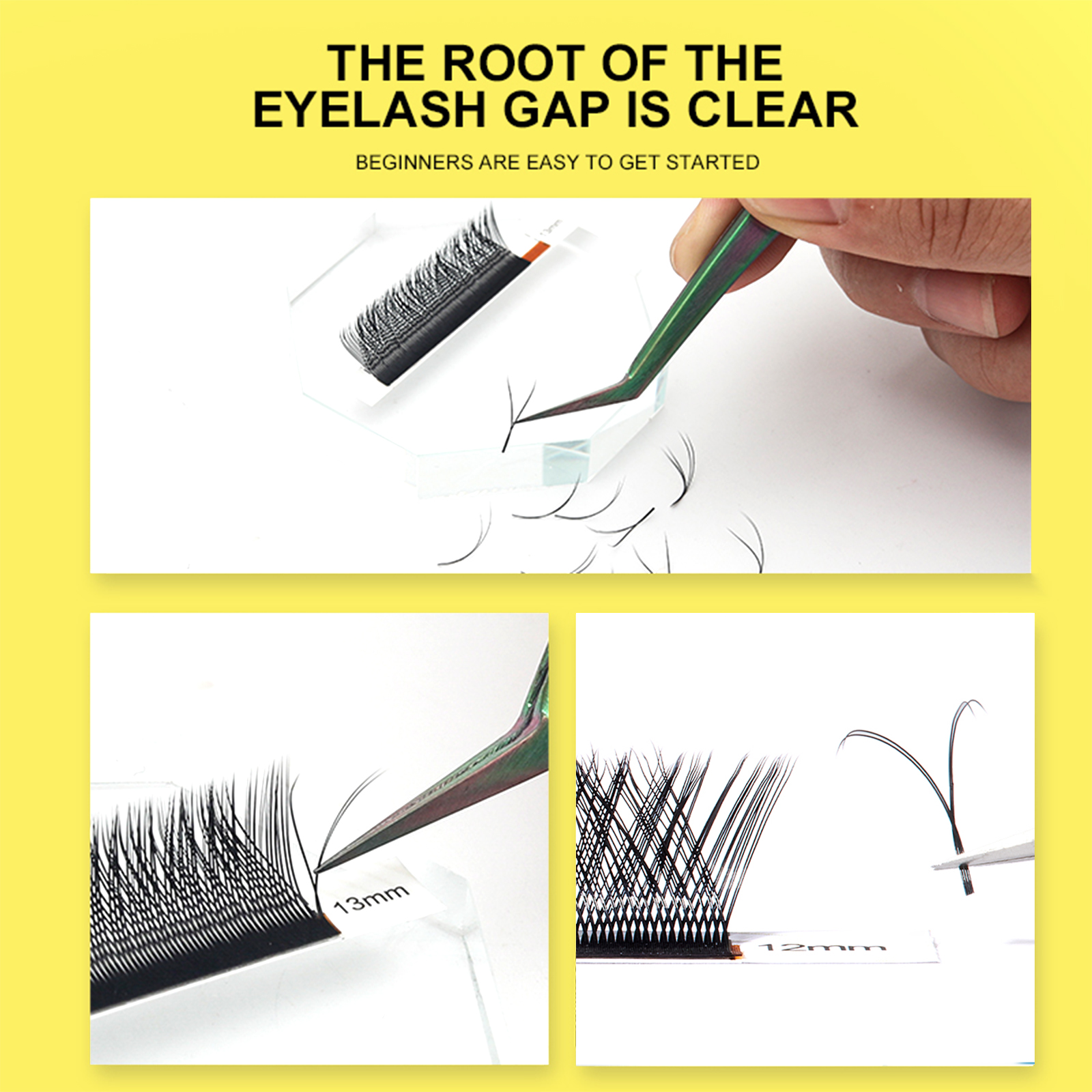 DeceMars 2 Trays/Set 3D W-Shap - đánh giá và giá Eyelash Extension Y Shape