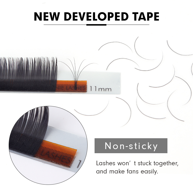 Genielash 0.07-0.25 Extension  - đánh giá và giá Eyelash Extension Hybrid