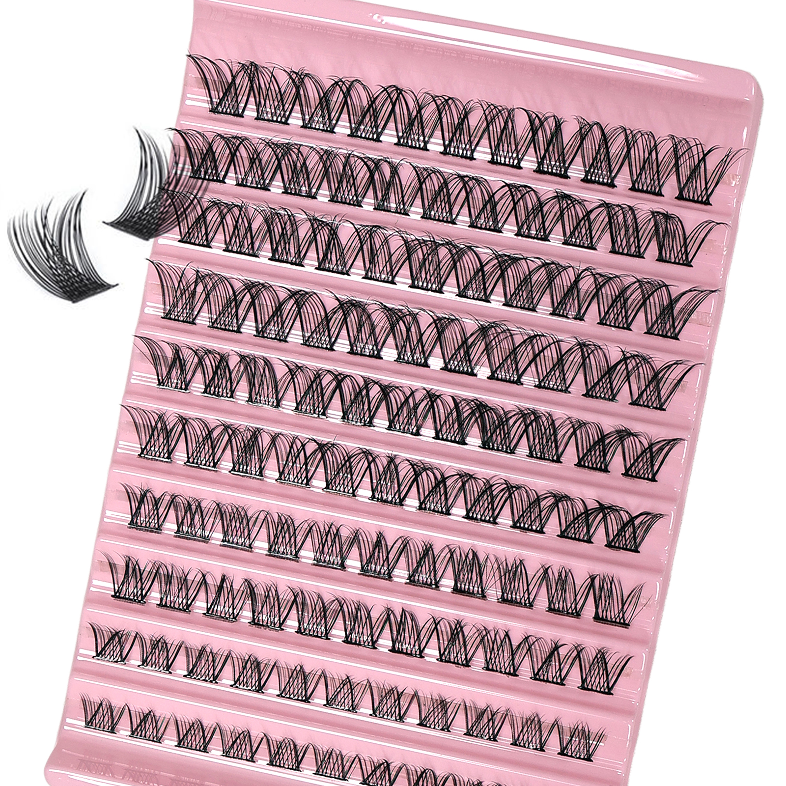 110Pcs Cluster Eyelash Extensi - đánh giá và giá Eyelash Extension Hybrid