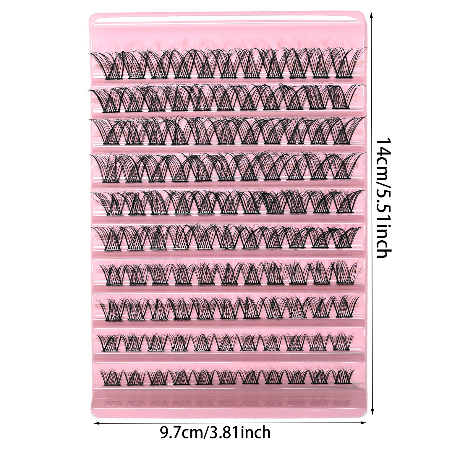 110Pcs Cluster Eyelash Extensi - đánh giá và giá Eyelash Extension Hybrid