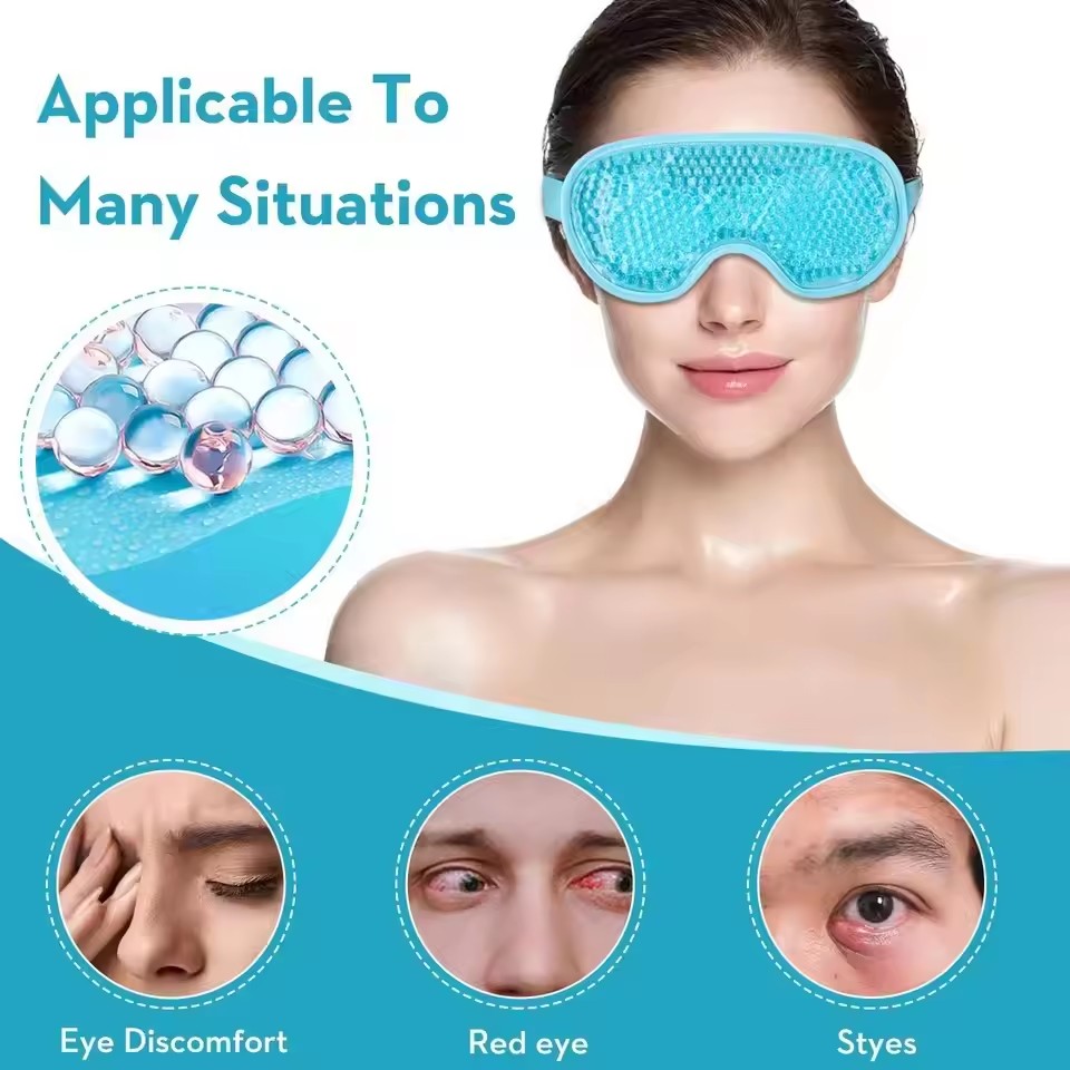 1pc Eye Mask, Hot and Cold Com - đánh giá và giá Under Eye Gel