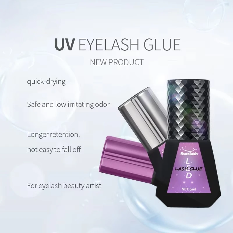 Best Seller Starlash UV - 005  - đánh giá và giá Sensitive Lash Glue