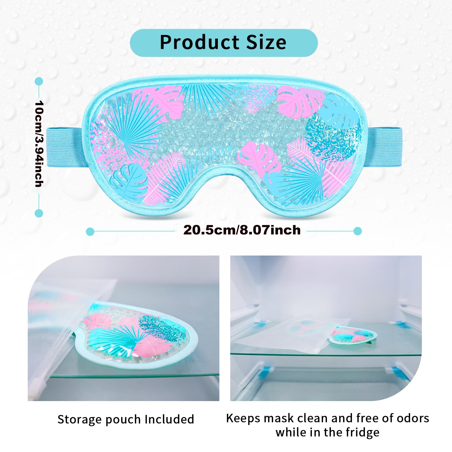 Cooling Eye Mask with Gel Bead - đánh giá và giá Under Eye Gel