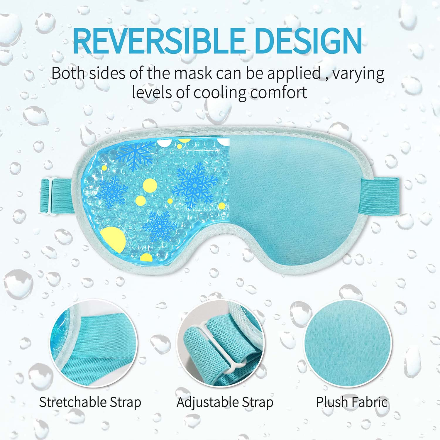 Cooling Eye Mask with Gel Bead - đánh giá và giá Under Eye Gel