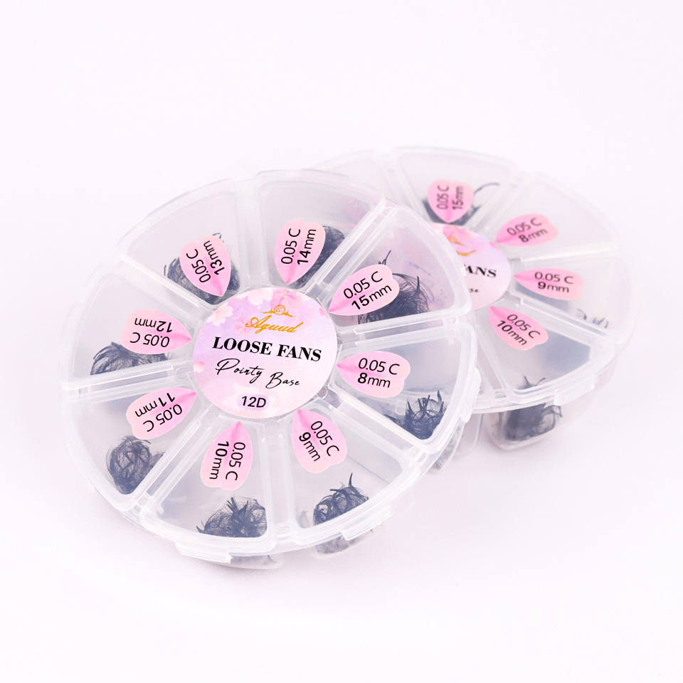 AGUUD 30D 40D Cluster Loose Fa - đánh giá và giá Eyelash Extension Medium