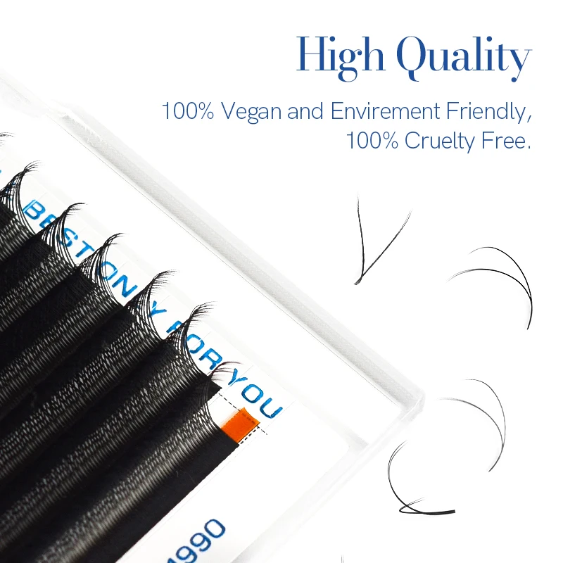 16 ros YY Shape Lashes Extensi - đánh giá và giá Eyelash Extension Y Shape
