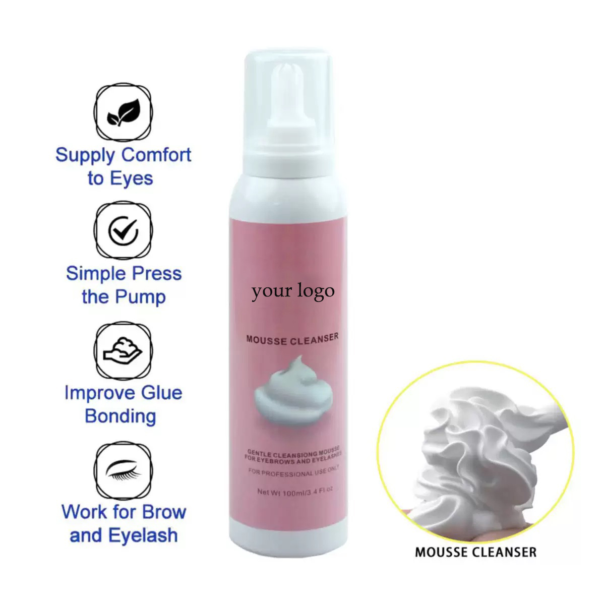 Factory Wholeasle Custom100ml  - đánh giá và giá Sensitive Lash Glue