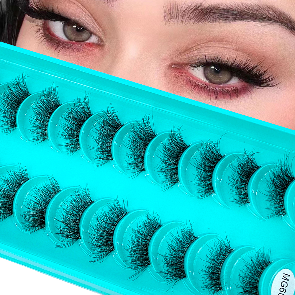 Invisible Band Segmented Lashe - đánh giá và giá Eyelash Extension Cat Eye