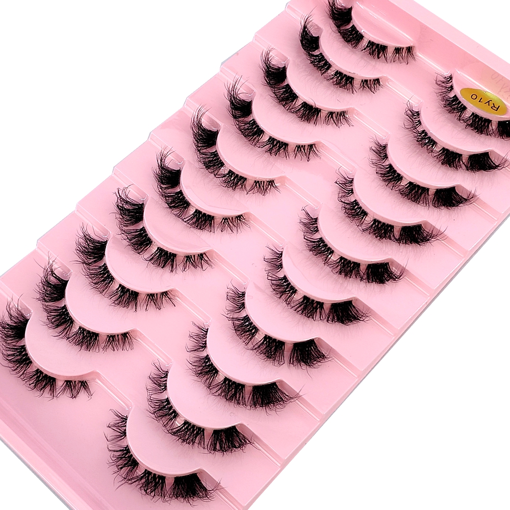 Invisible Band Segmented Lashe - đánh giá và giá Eyelash Extension Cat Eye