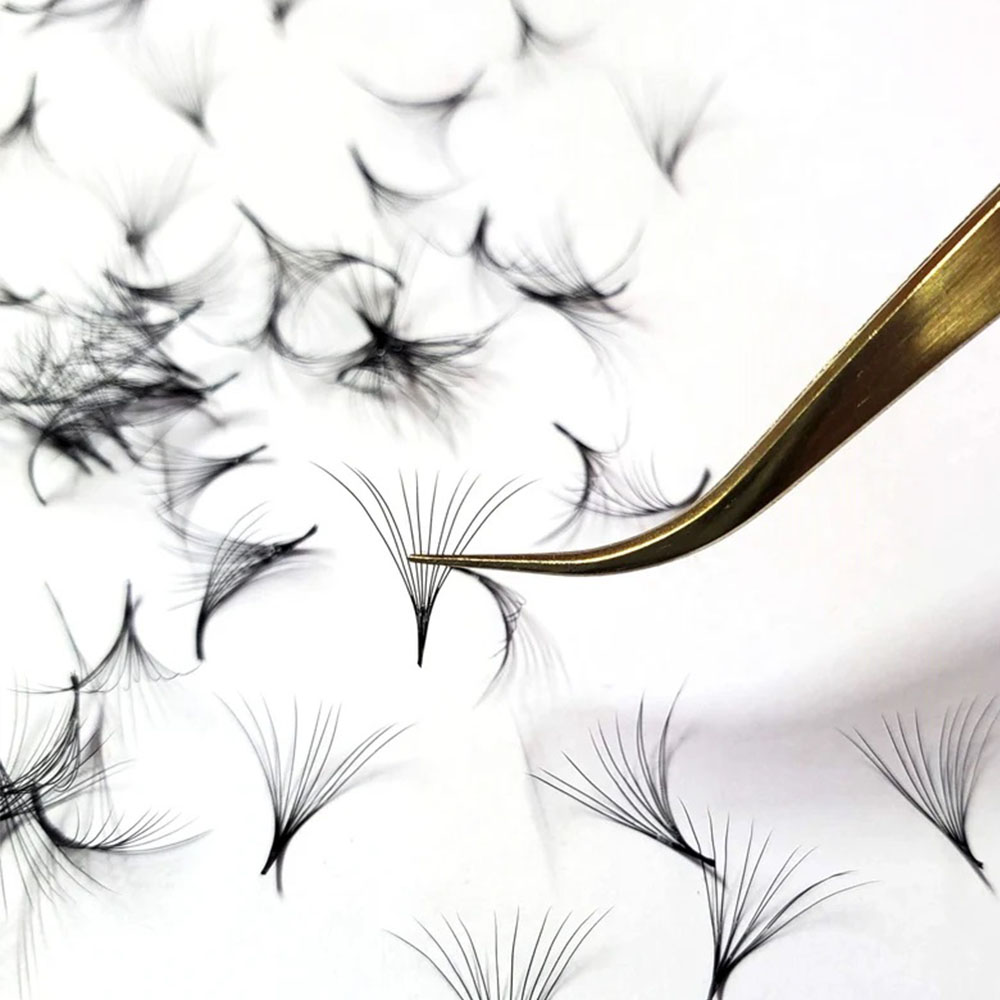 1000 Fans Loose Fan Lashes Eye - đánh giá và giá Eyelash Extension Medium