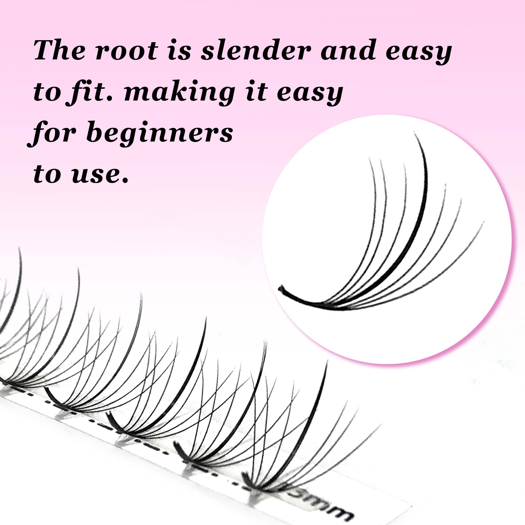 CoMango 7D Wispy Premade Fans  - đánh giá và giá Eyelash Extension Hybrid
