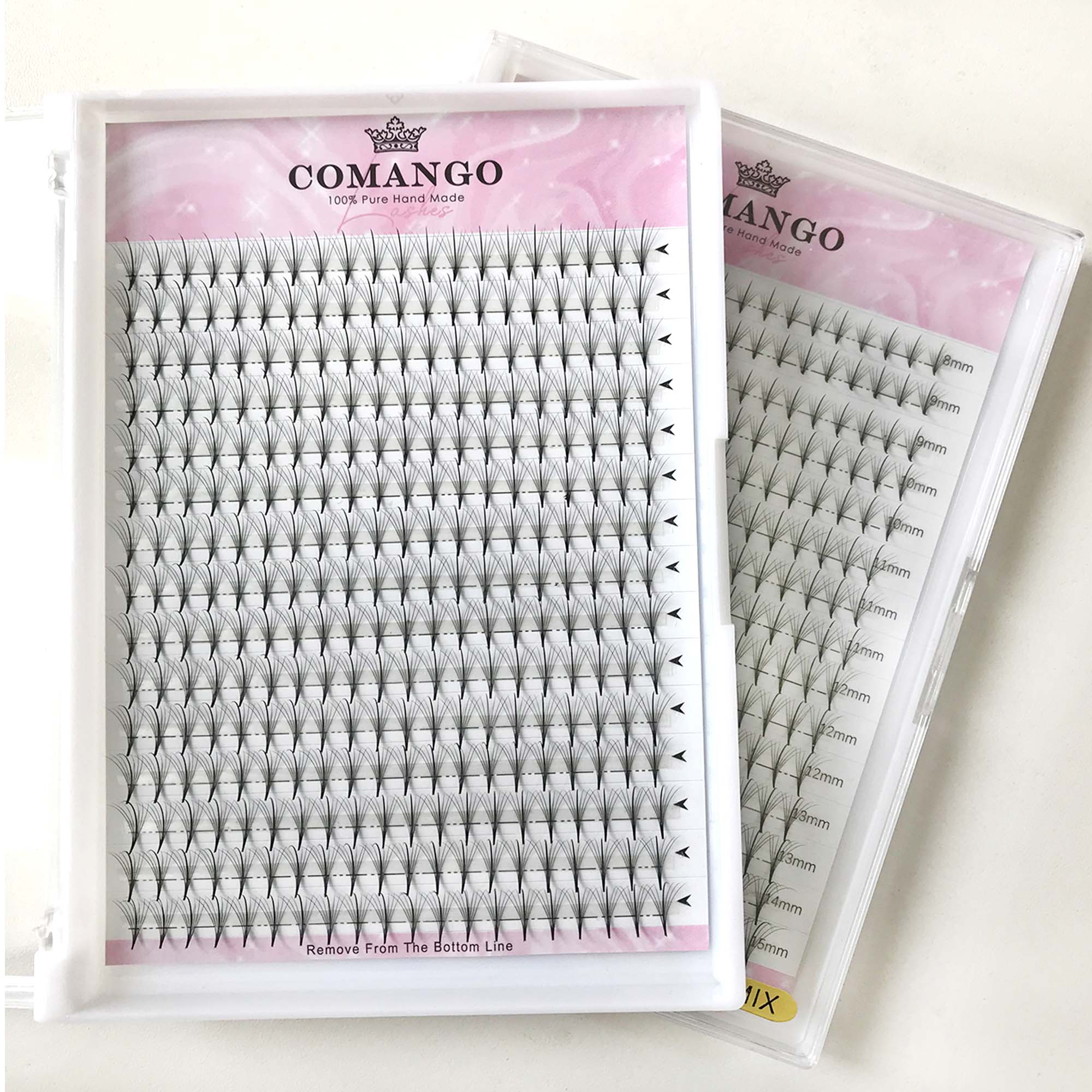CoMango 7D Wispy Premade Fans  - đánh giá và giá Eyelash Extension Hybrid