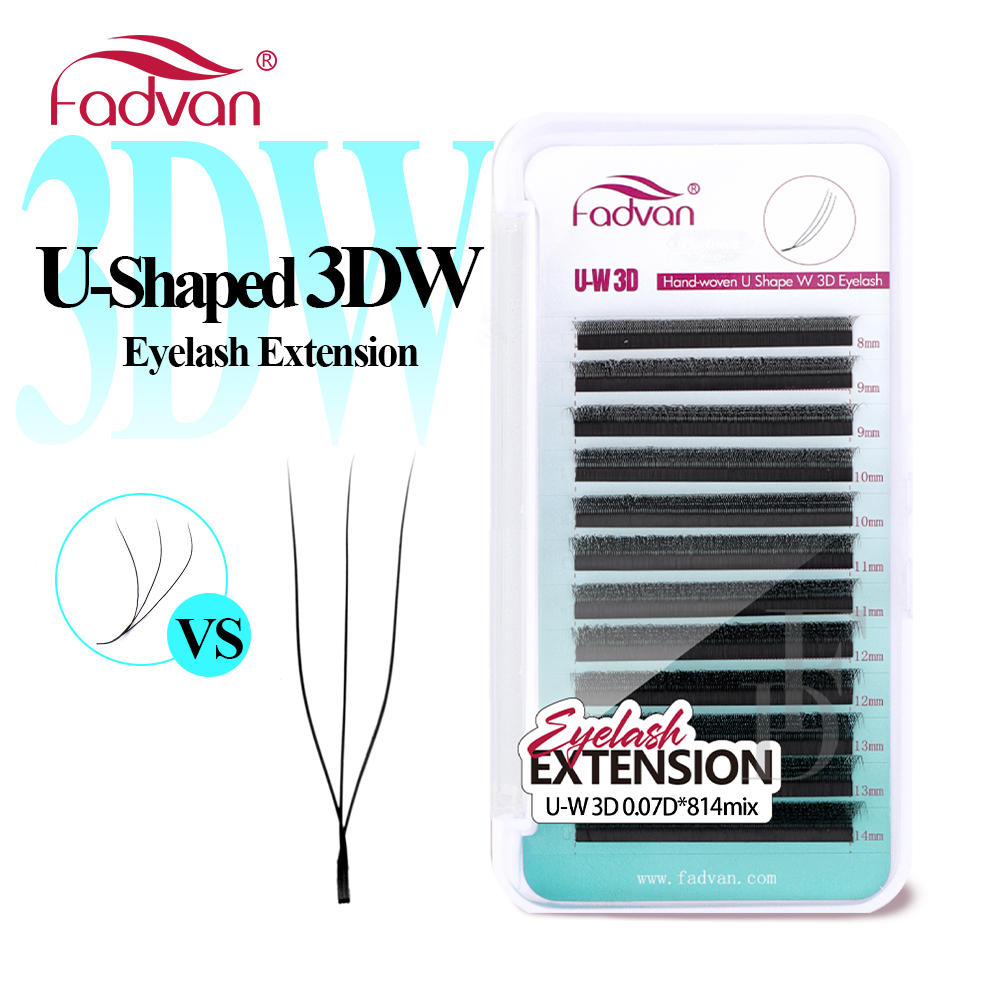 FADVAN U Shape 3DW Eyelash Ext - đánh giá và giá Eyelash Extension Hybrid