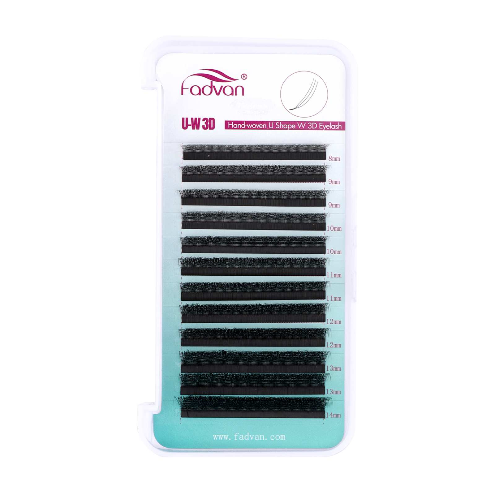 FADVAN U Shape 3DW Eyelash Ext - đánh giá và giá Eyelash Extension Hybrid